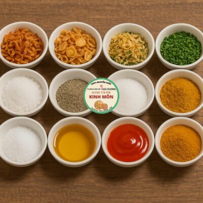 Các Loại Gia Vị Việt Phổ Biến