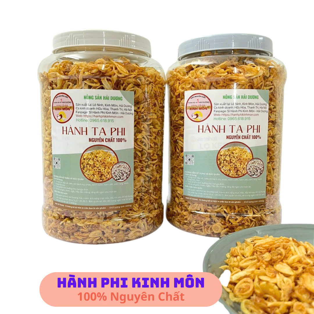 Cách bảo quản hành phi ít dầu để giữ độ giòn lâu