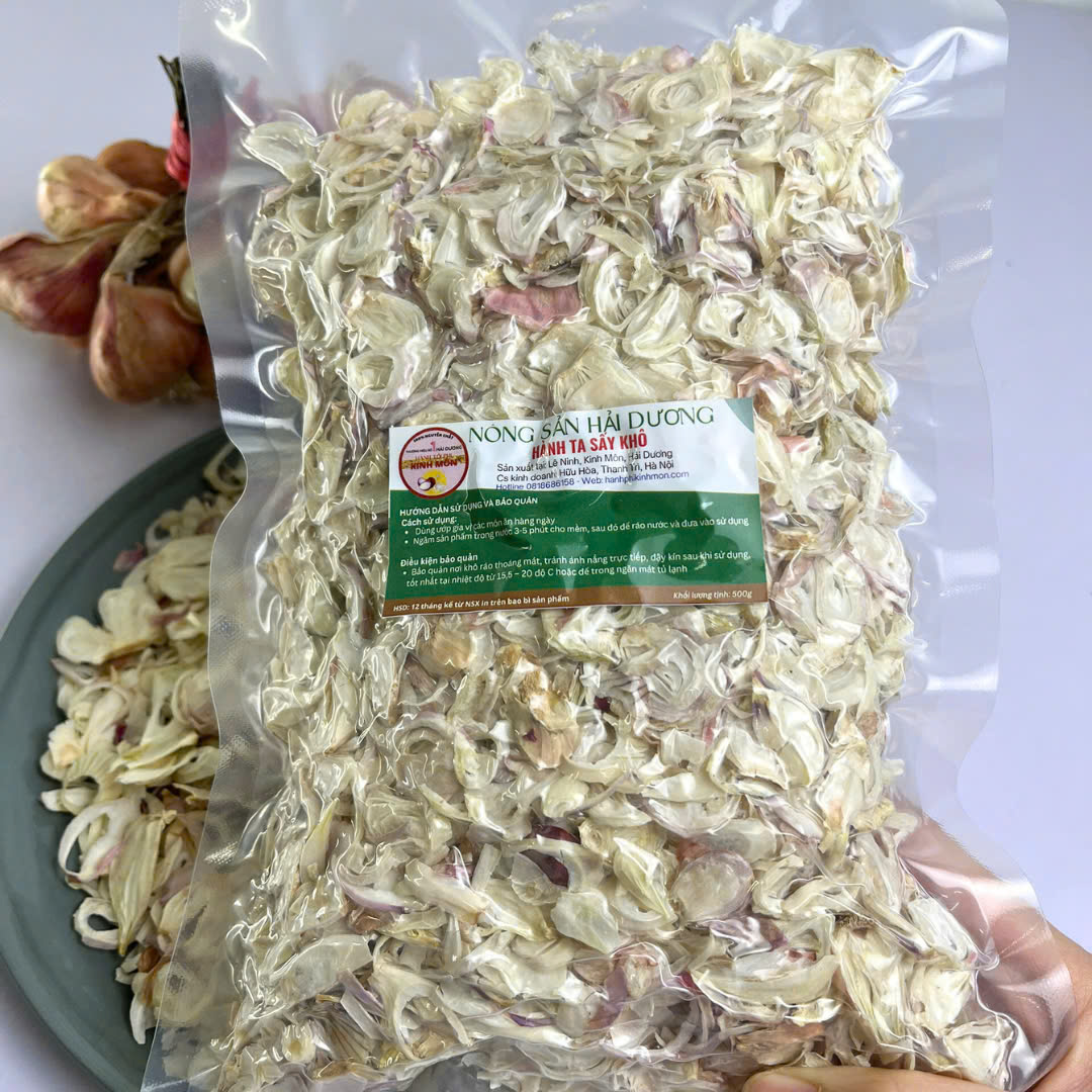 Giá sỉ hành khô thái lát