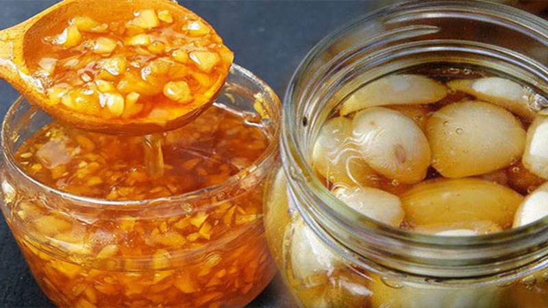 Tỏi ngâm mật ong là cách ăn tỏi chống cảm hiệu quả