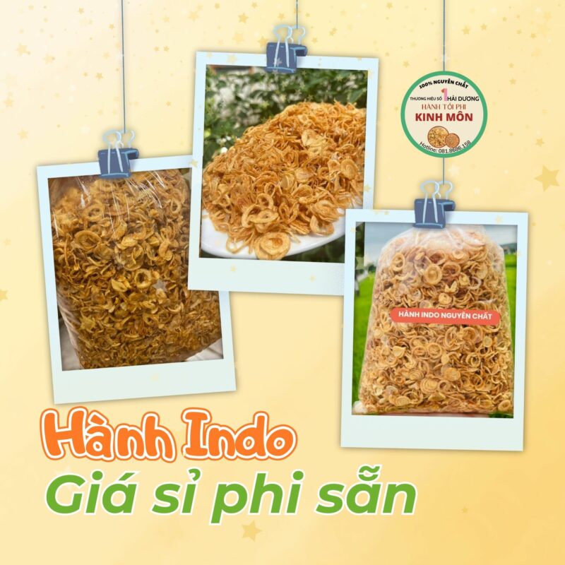 Hành Indo giá sỉ phi sẵn Nguồn cung ổn định cho quán ăn nhỏ lẻ
