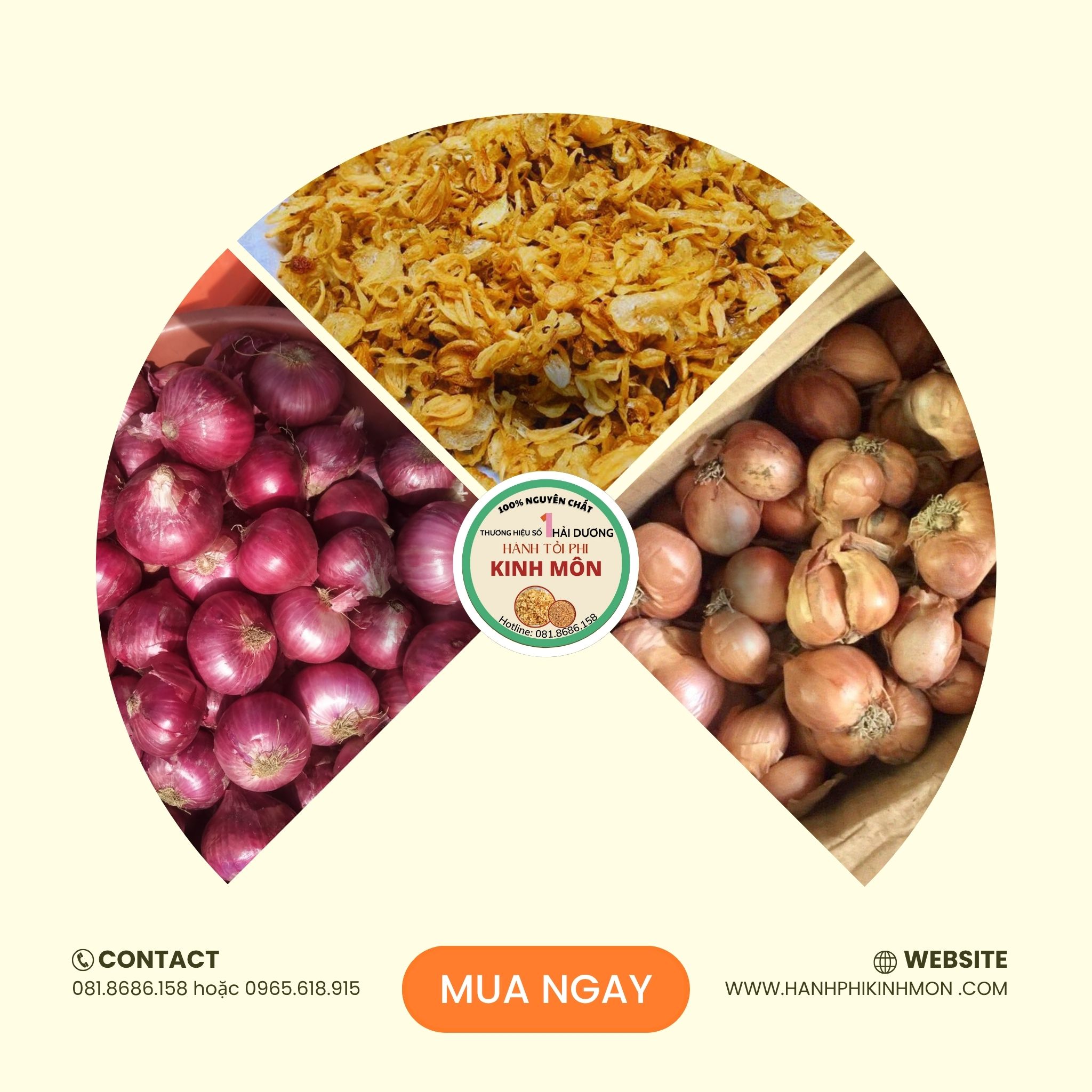 Tiêu chí chọn hành tím củ to để phi hành ngon nhất
