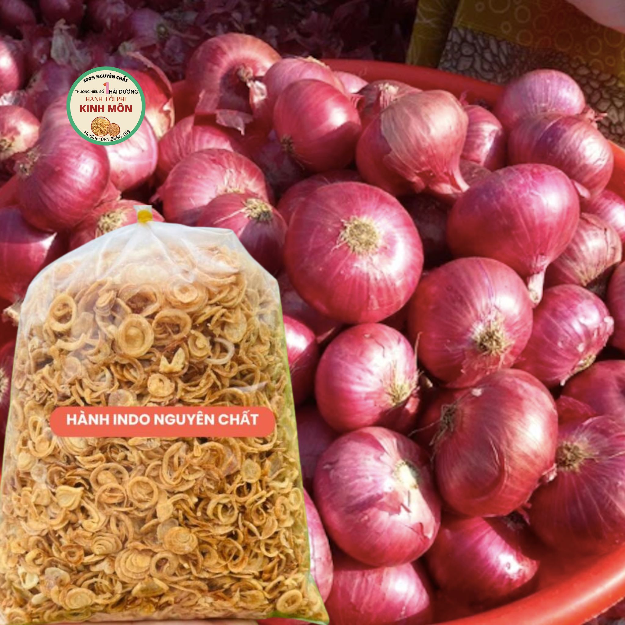 Vì sao cần bảo quản hành phi Indo đúng cách