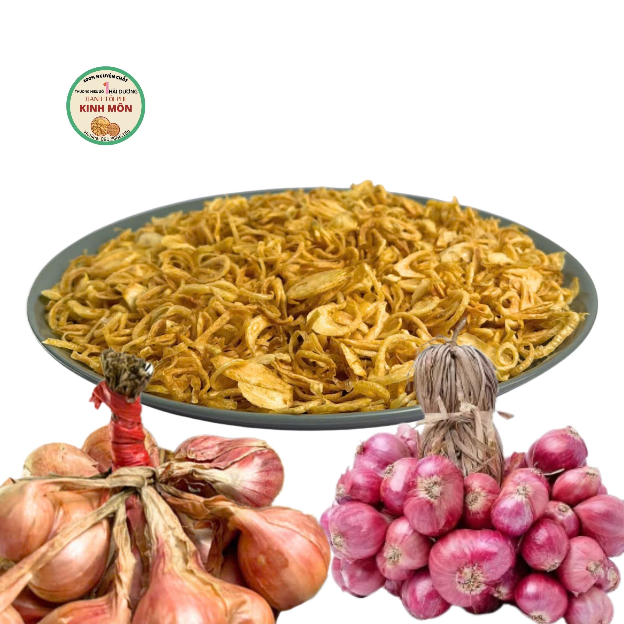 Vì sao nên dùng hành tím củ to để phi hành