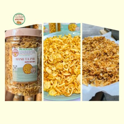 Hành phi cho trẻ em Cách chọn loại an toàn và món ăn phù hợp