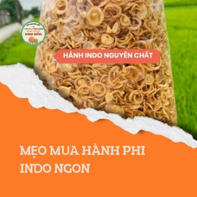 Mẹo mua hành phi Indo ngon