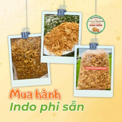 Mua hành Indo phi sẵn ngon số lượng lớn giá rẻ nhất hiện nay